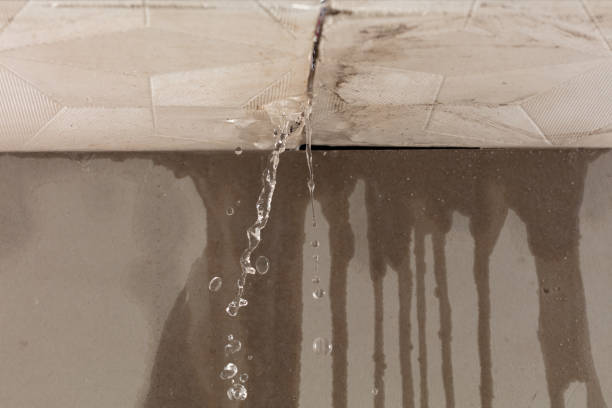 Professional Sewage Cleanup technician working in Houston, MN